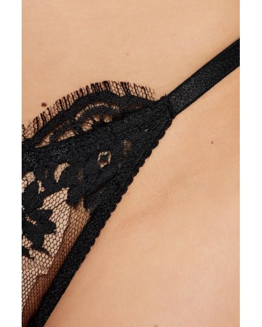 DSquared² Black Lace Panties
