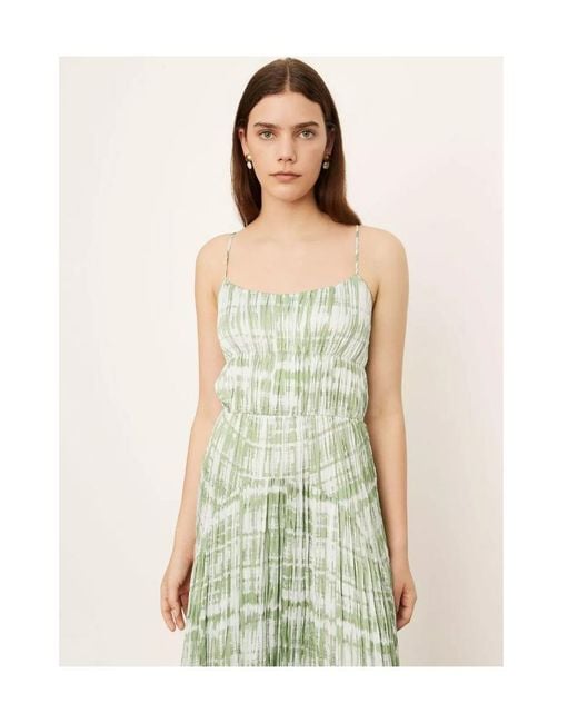 Vince Green Tie-Dyed Suspender Dress