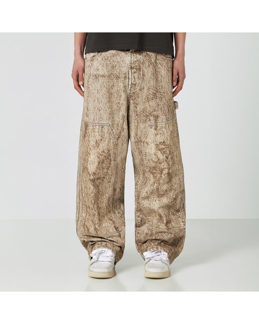 1989 STUDIO Natural Denim Overalls for men
