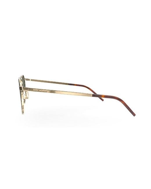Saint Laurent Multicolor Eyewear Loulou Heart Frame Sunglasses for men