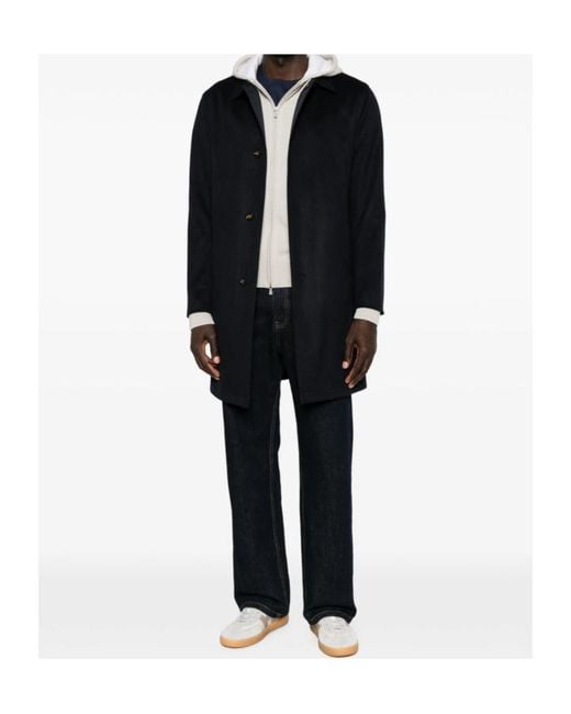 KIRED Blue Long-Sleeved Coat for men