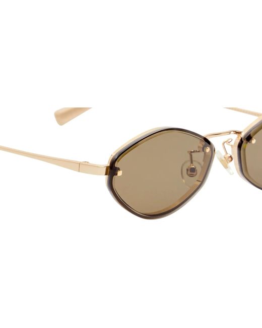 Jacquemus Metallic Full-Frame Sunglasses