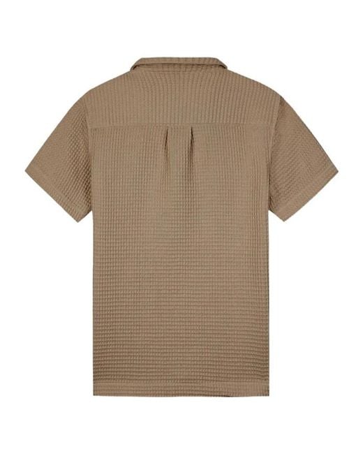 Maison Labiche Brown Short Sleeve Shirt for men