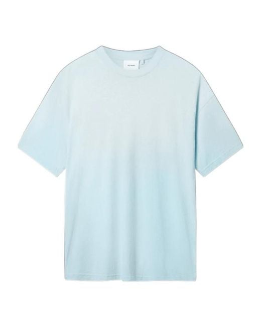 Axel Arigato Blue Bubble Reverse T-Shirt for men