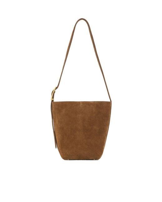 Anine Bing Brown Elly Mini Shoulder Bag