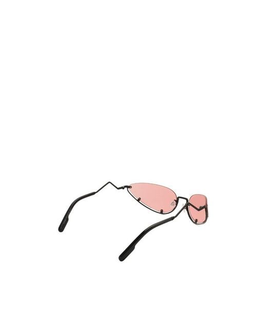 KENZO Pink Logo Sunglasses
