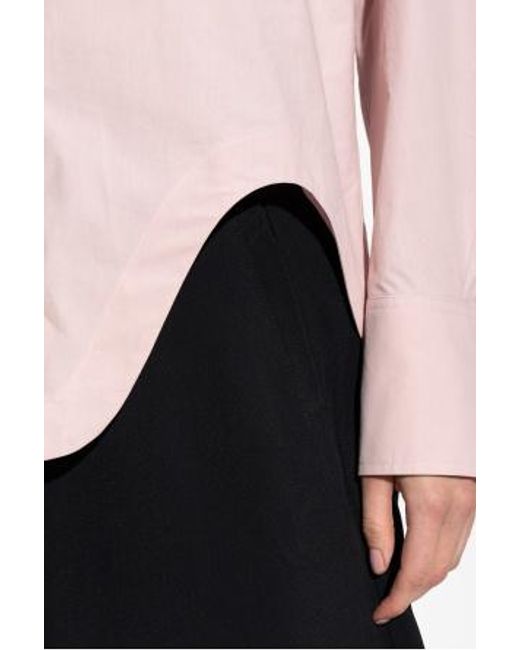 The Attico Pink Long Sleeve Shirt