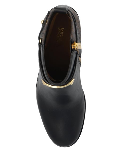 Michael Kors Black Michael Darcy Heeled Boots
