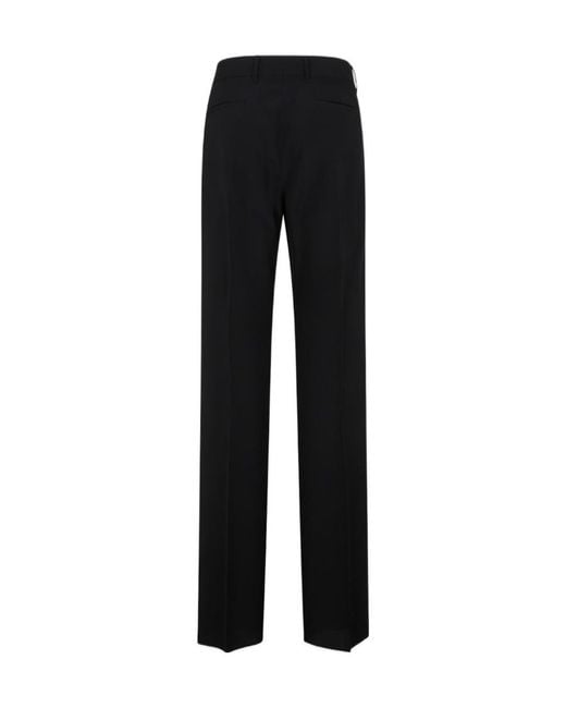 Givenchy Black Straight-Leg Tailored Pants for men