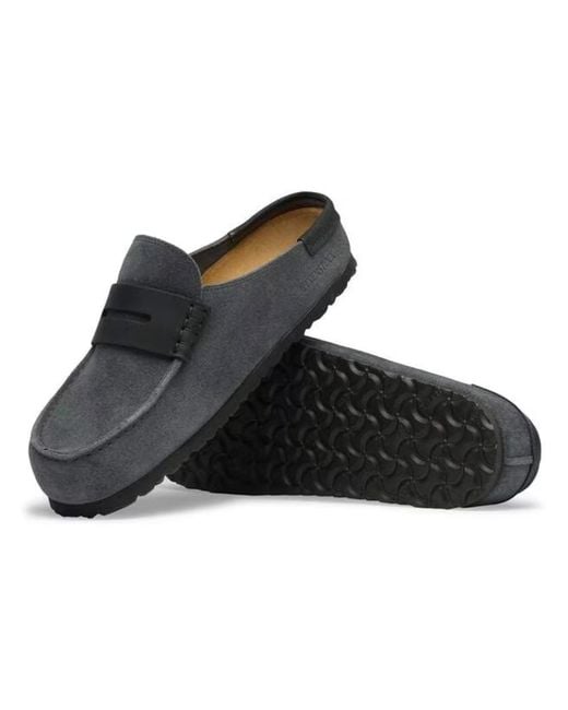 Birkenstock Brown Naples Wrapped Mixed Leather for men
