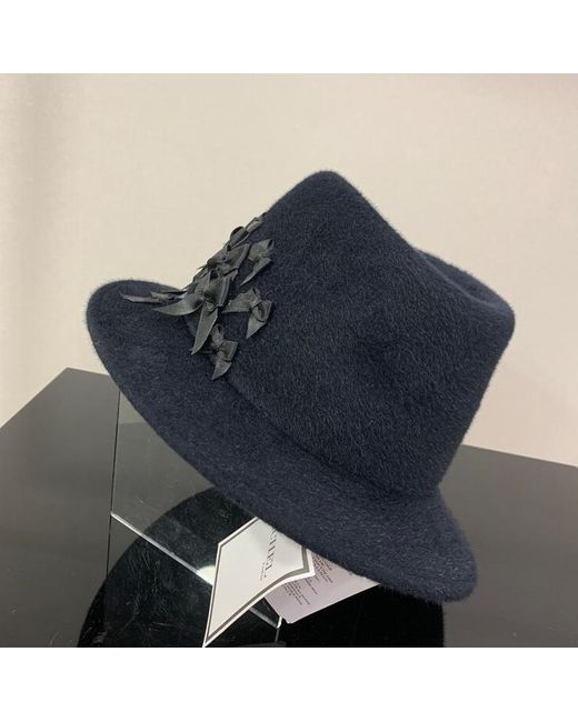 Maison Michel Black Bow Hat