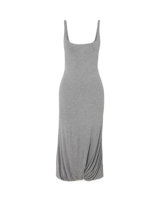 16Arlington Gray Sidd Midi Dress