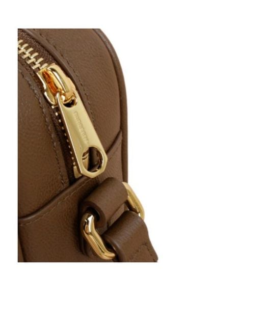 Burberry Multicolor Checked Large Camera Crossbody Bag