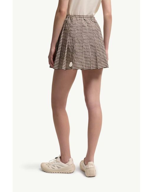 Moncler Multicolor Pleated Mini Skirt
