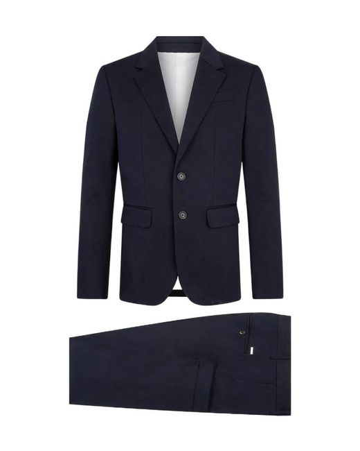 DSquared² Blue Single-Breasted Suit for men