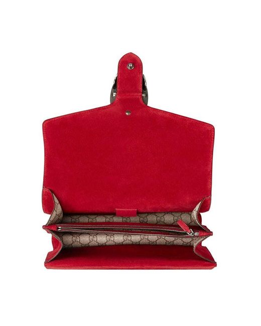 Gucci Metallic Dionysus Gg Supreme Shoulder Bag