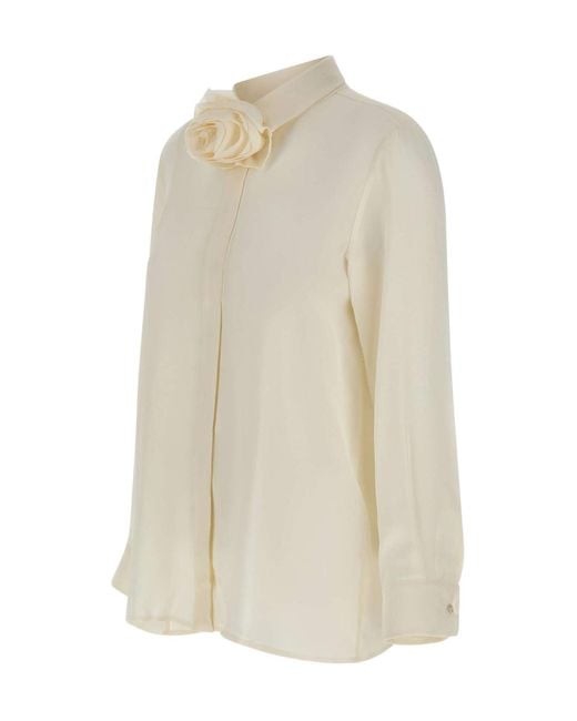 Marella White Long-Sleeved Shirt