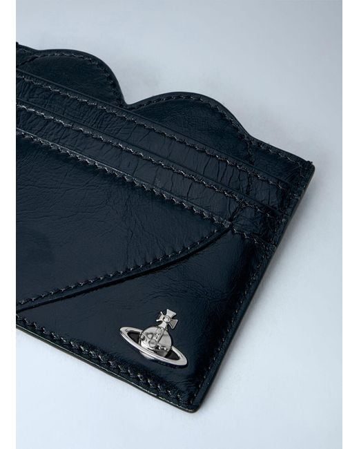 Vivienne Westwood Blue Heart Card Holder