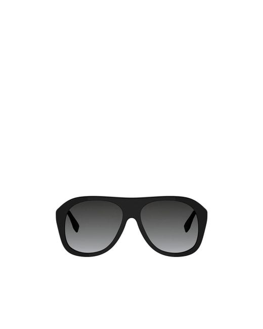 Fendi Black Eyewear Pilot Frame Sunglasses for men