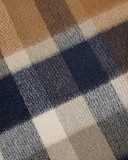 Weekend by Maxmara Multicolor Checkered Fringed Scarf