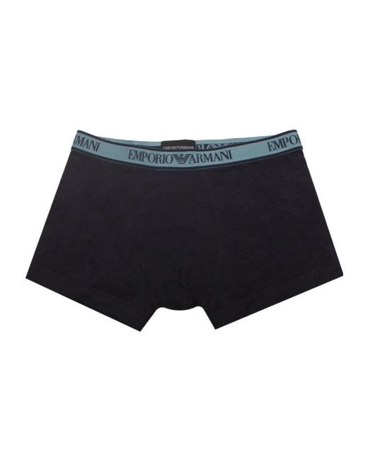 Emporio Armani Black Logo Underwear Three-Piece Set for men