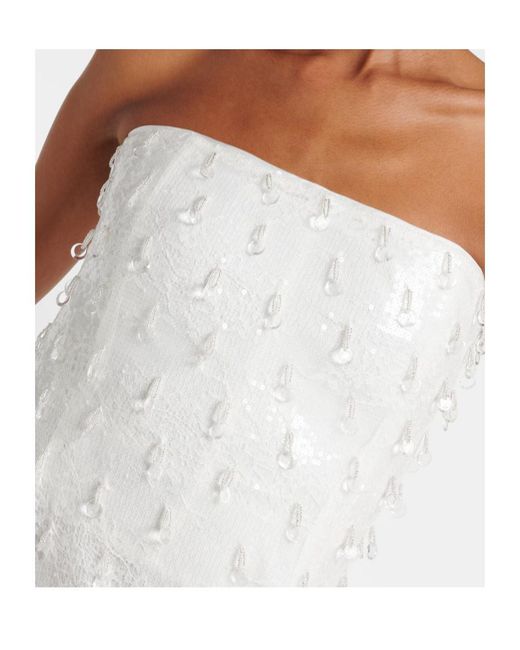 Jonathan Simkhai White Off Shoulder Dress