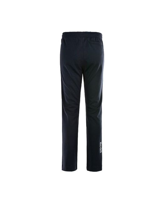 Boss Blue Embroidered Logo Sweatpants for men