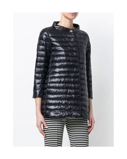 Herno Blue Ultralight Quilted Down Jacket