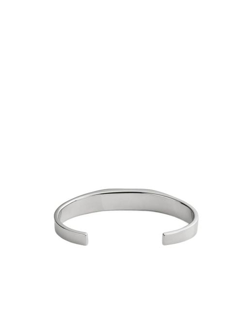 MM6 by Maison Margiela White Chevalier Crystal Bracelet