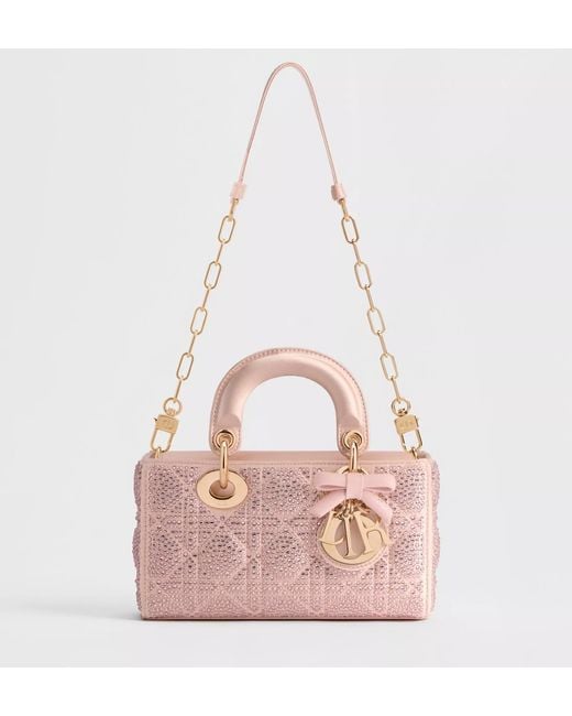 Dior Pink Mini Lady D-Joy Bag