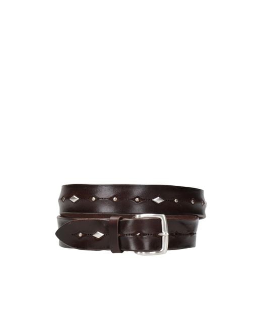 Orciani White Adjustable Waist Belt for men