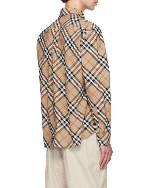 Burberry Brown Shirt for men