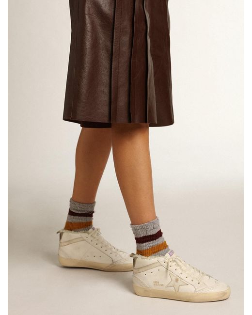 Golden Goose Deluxe Brand Natural Mid Star