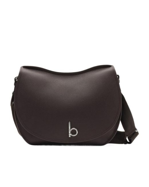 Burberry Black Large Rocking Horse Satchel for men