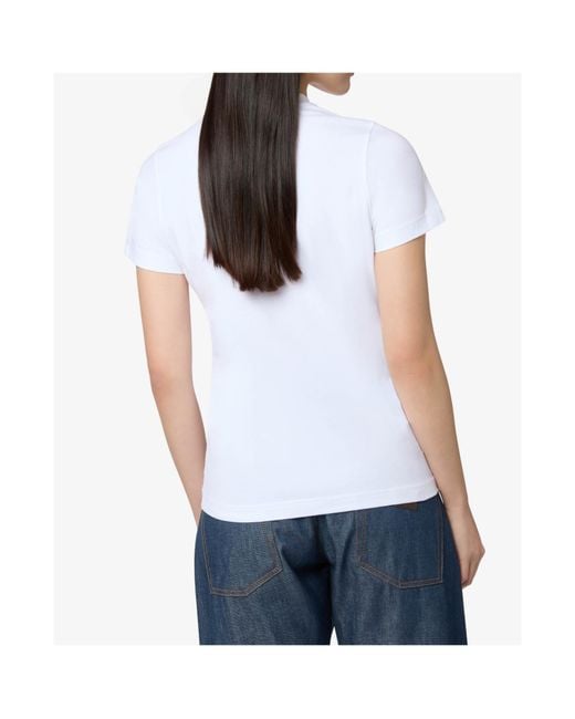 Moschino White Short-Sleeved T-Shirt