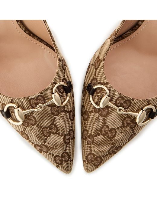 Gucci Brown Pointed-Toe High Heels