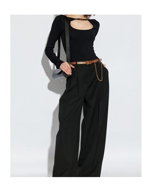 Amiri Black Logo-Plaque Top