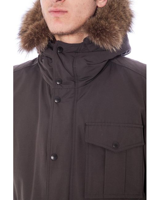 Moncler Purple Long-Sleeved Down Jacket for men
