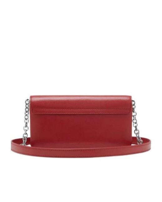 Marc Jacobs Red Scene Wallet On Chain