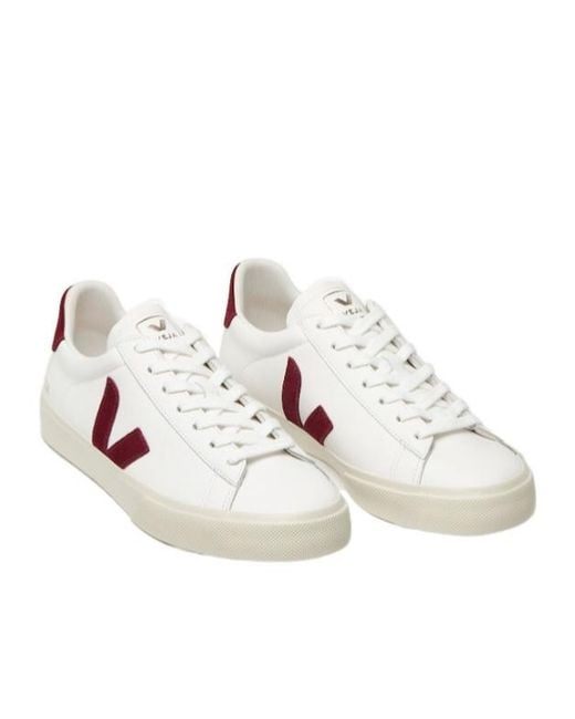 Veja Pink Logo-Patch Sneakers