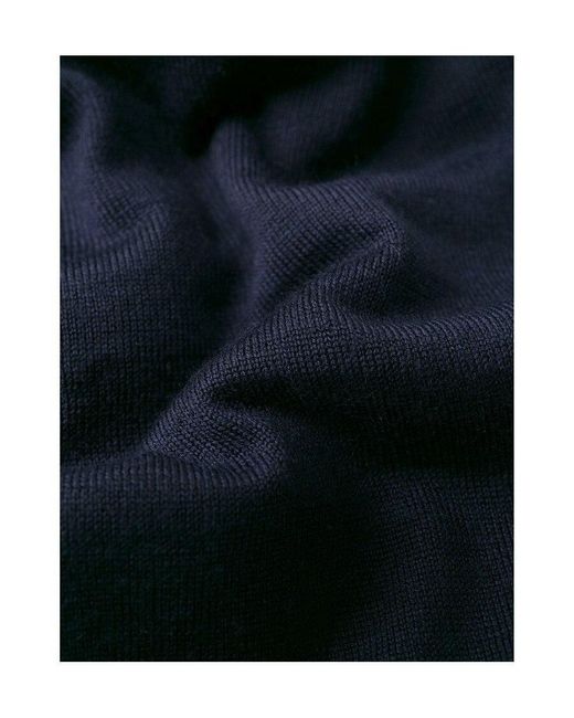Brunello Cucinelli Blue Turtleneck Knitted Jumper for men