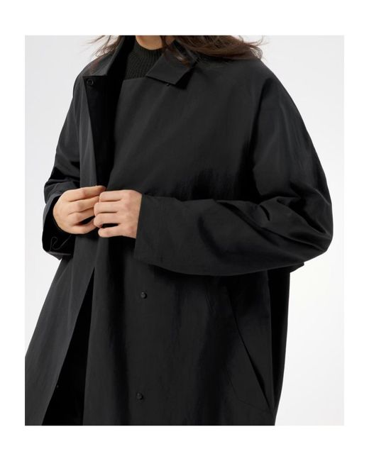 Veilance Black Nitra Sl Trench Coat