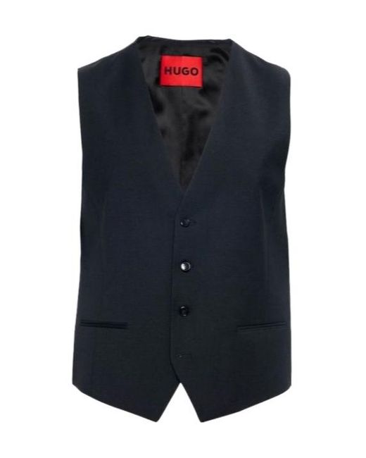 Boss Blue Sleeveless Vest for men