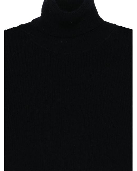 Dries Van Noten Black Turtleneck Sweater for men