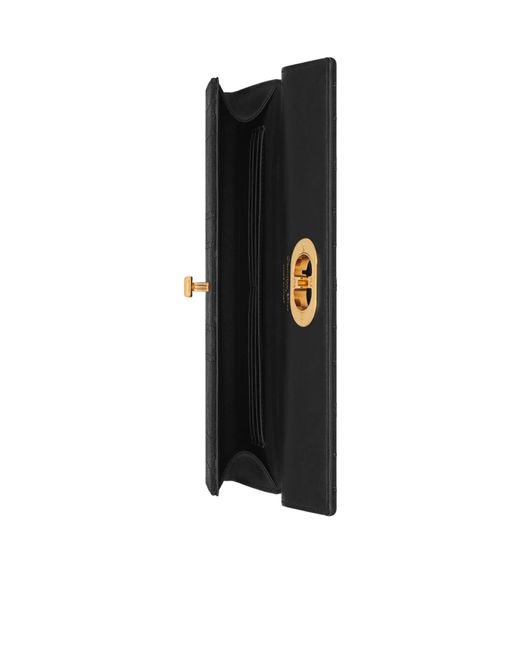 Dior Black Miss Caro Top Handle Pouch