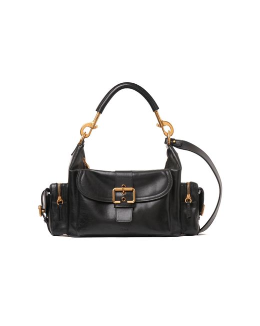 Chloé Black Chloé Camera Zipped Tote Bag