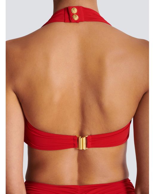Balmain Red Bikinis