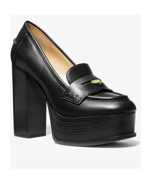 Michael Kors Black Logo Love Shoes