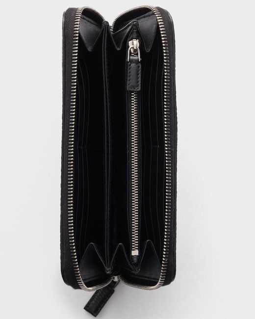 Prada Black Leather Wallet