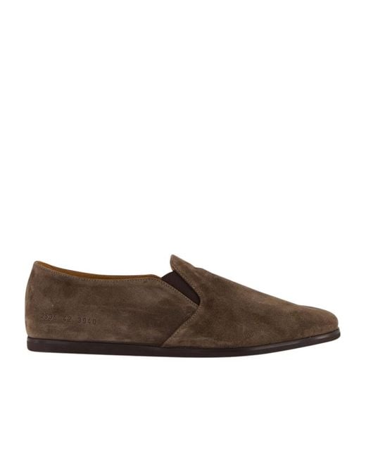 Common Projects Brown Slip-On Loafers for men
